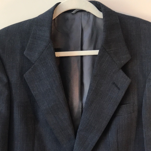 Dior Other - Christian Dior Monsieur plaid single breast blazer